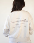Glazed Donut Vibes Crewneck